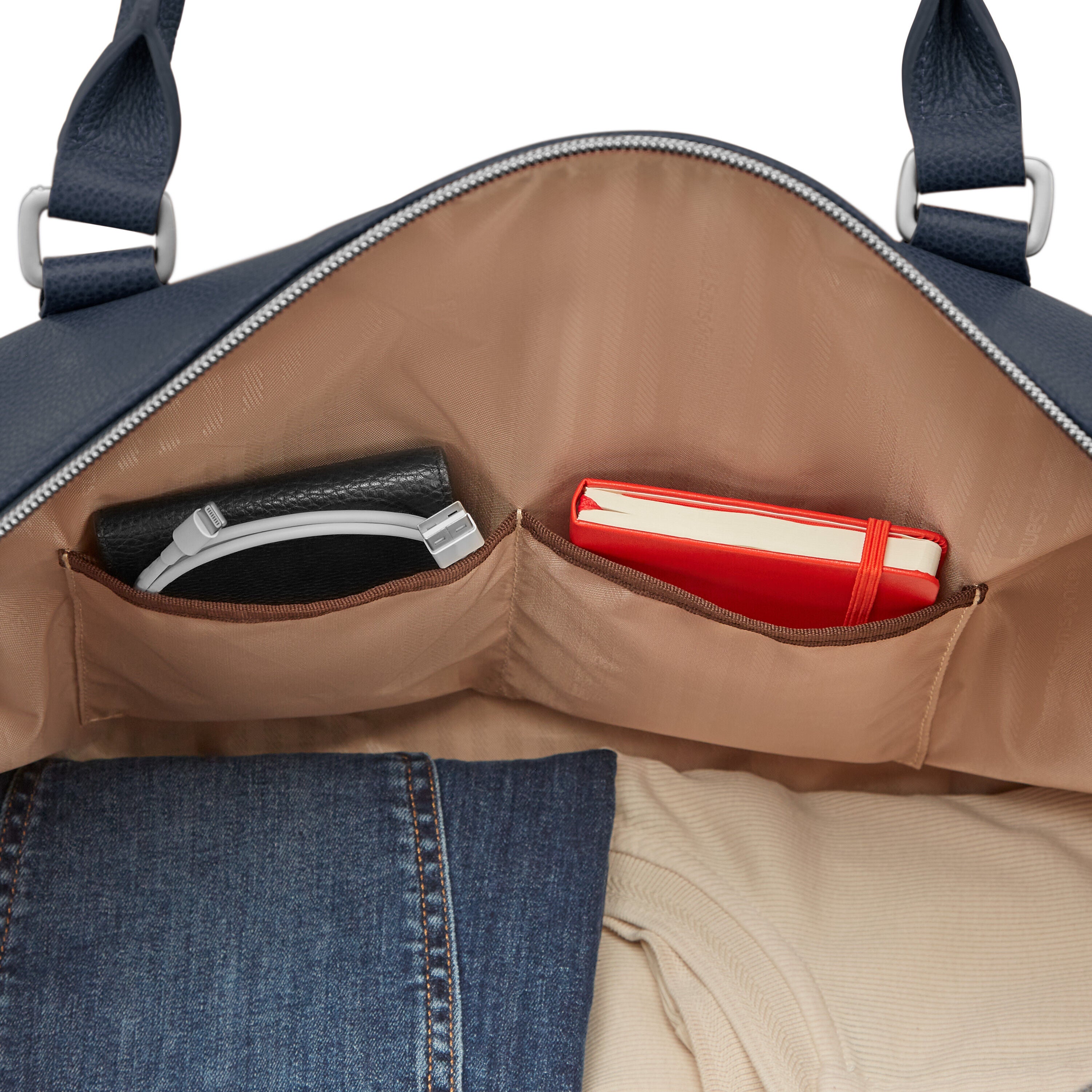 Classic Leather Weekender Duffel Bag Samsonite