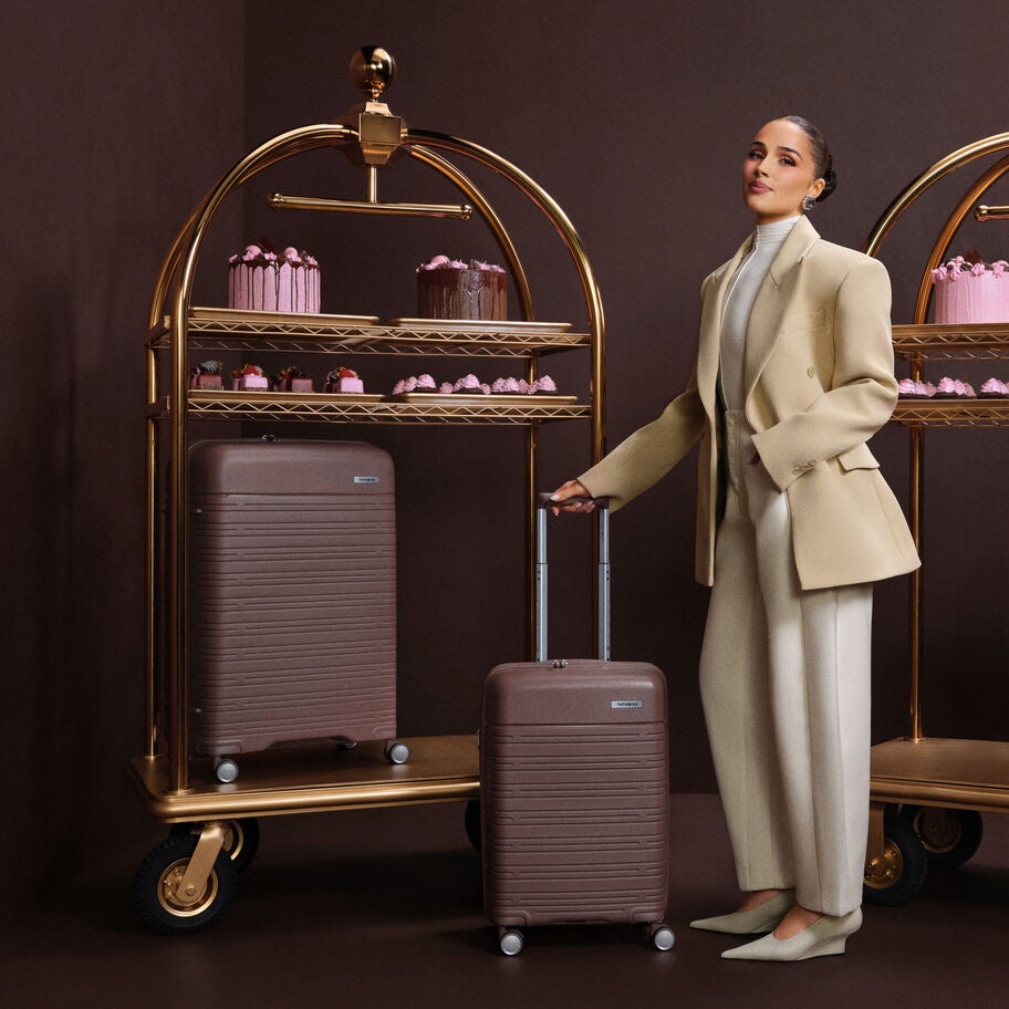 Elevation&trade; Plus Hardside Large Spinner in the color Chocolate Mauve. image number 1