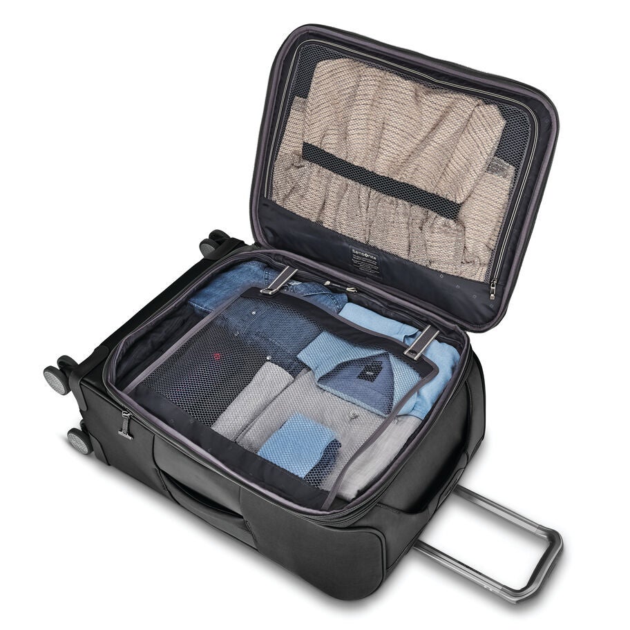 Theorym Softside Medium Spinner in the color Black. image number 1