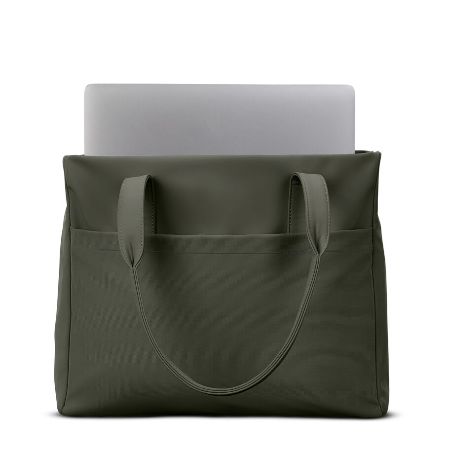 Better Than Basic Tote in the color Olive. image number 3