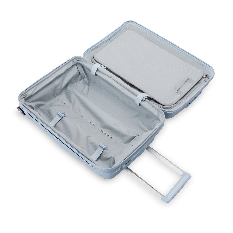 Outline Pro Carry-On Spinner in the color Clearance | Translucent Blue. image number 2