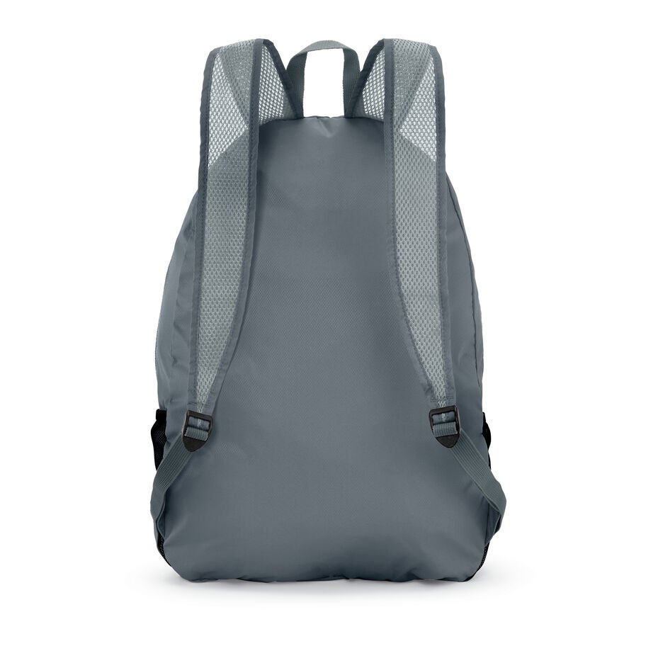 Foldaway Backpack in the color Slate Blue. image number 4