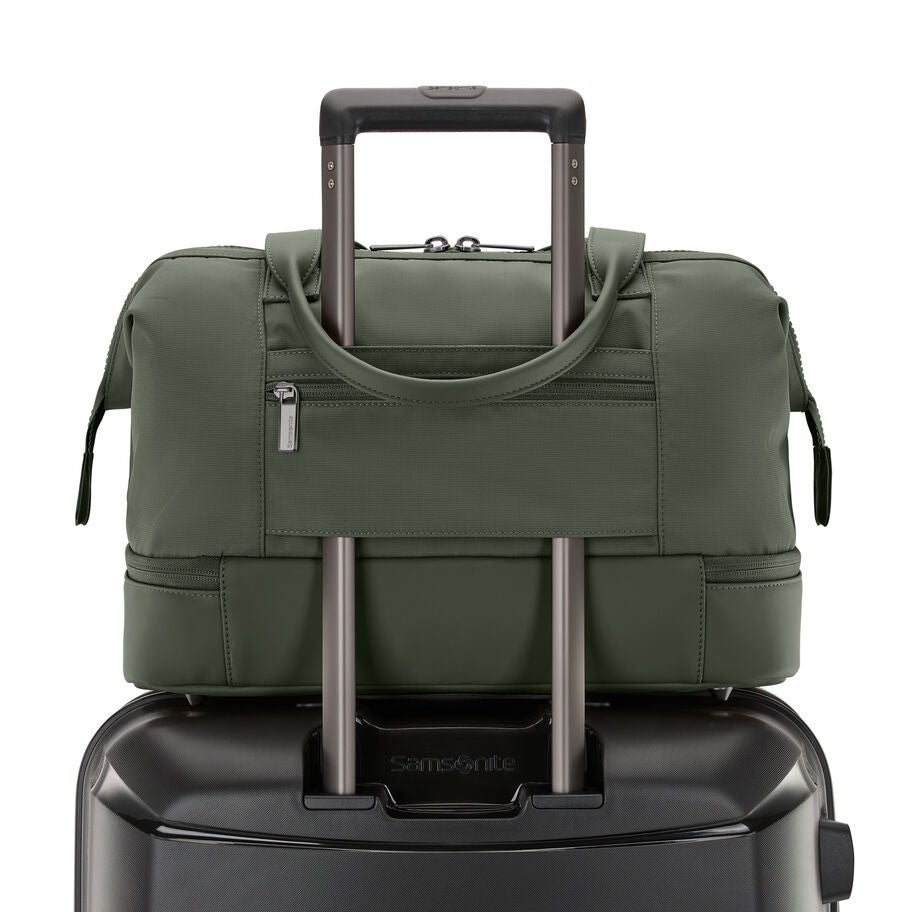 Better Than Basic Mini Weekender in the color OLIVE. image number 5