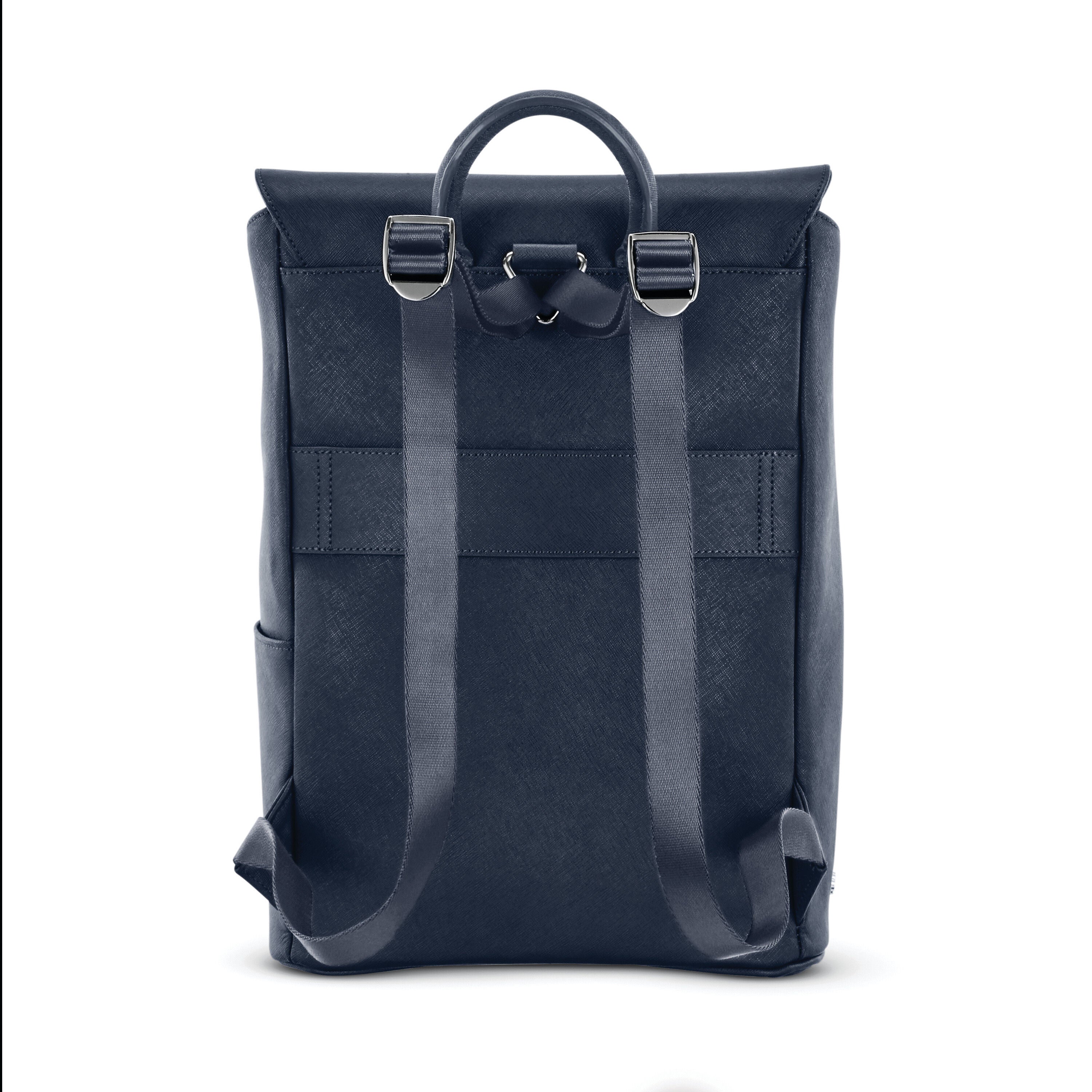 Women s Executive Leather Flap Backpack Port