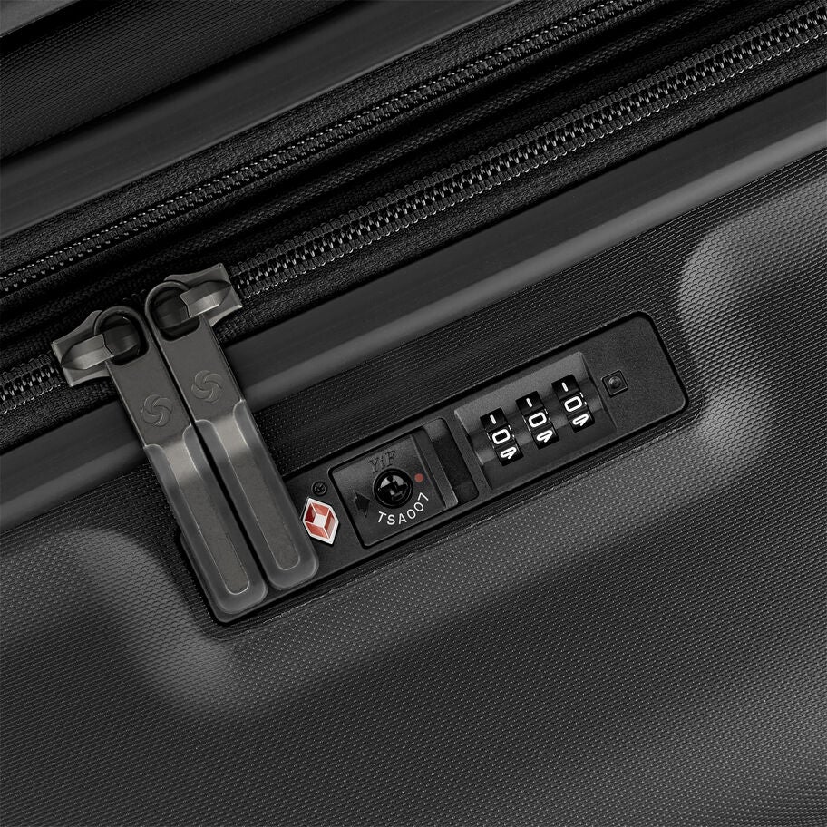 Elevation&trade; Plus Hardside Carry-On in the color Triple Black. image number 4