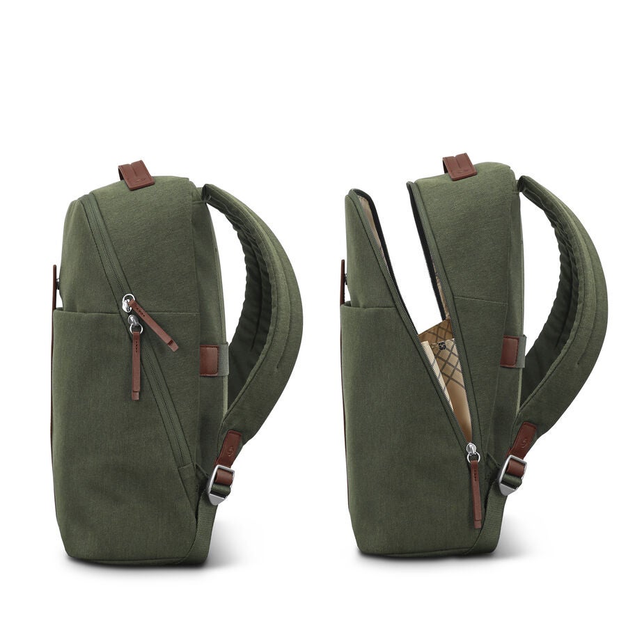 Virtuosa Backpack in the color Pine Green. image number 3