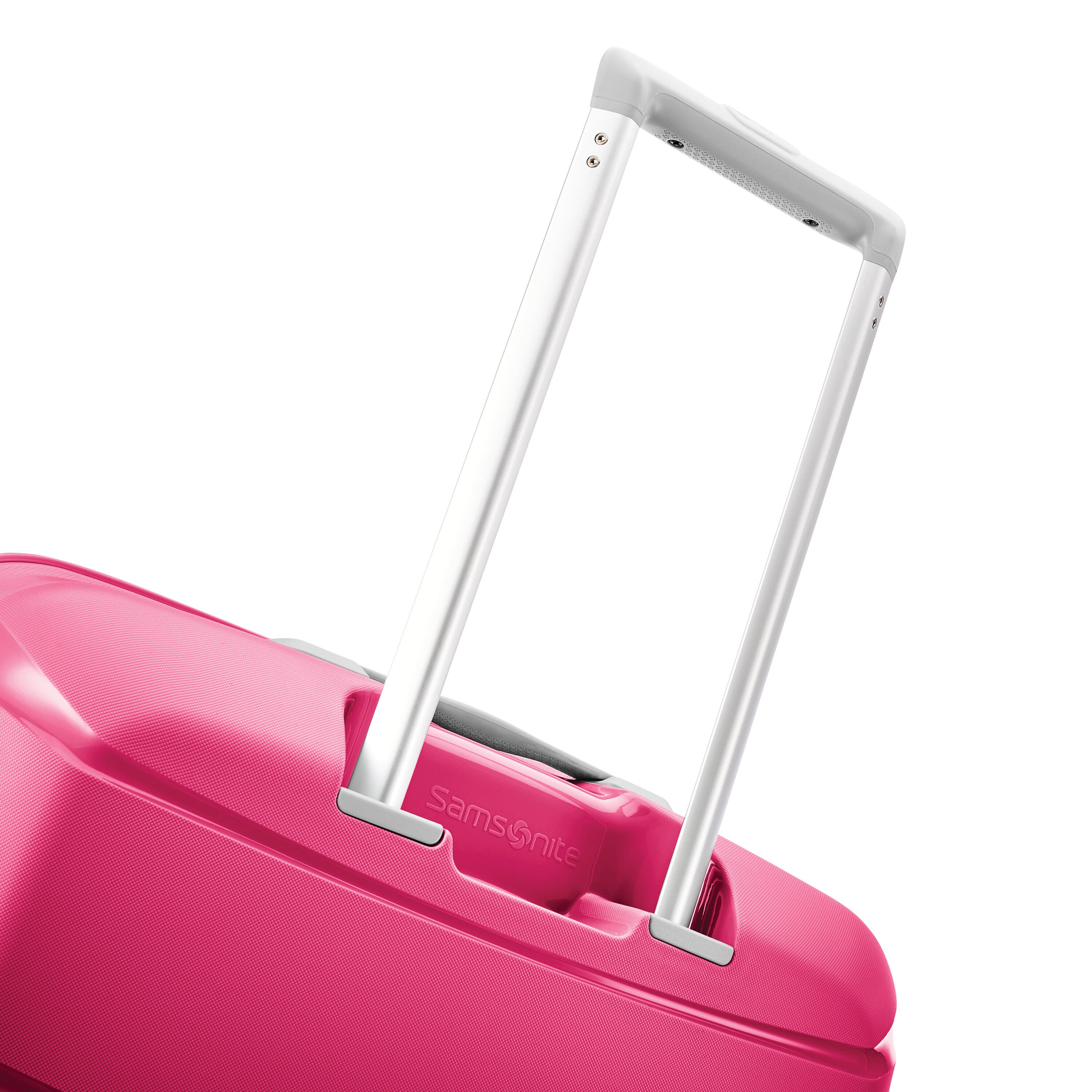 Samsonite pink top carry on