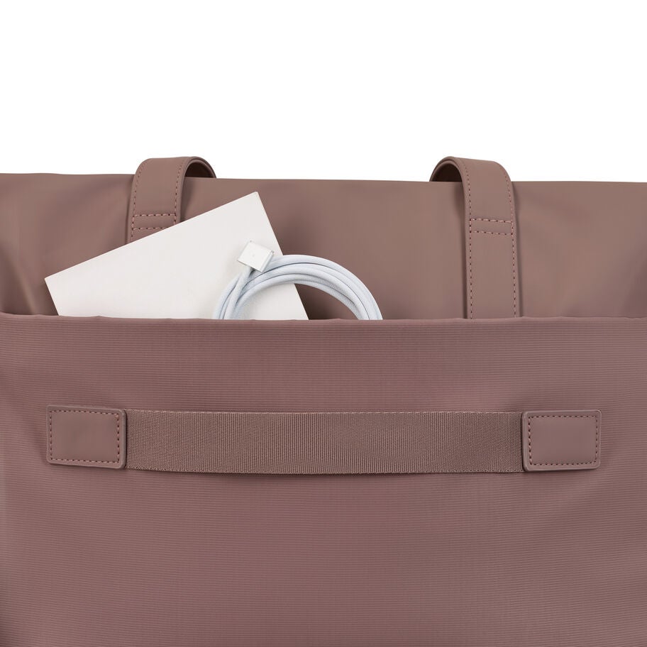 Better Than Basic Tote in the color Chocolate Mauve. image number 5