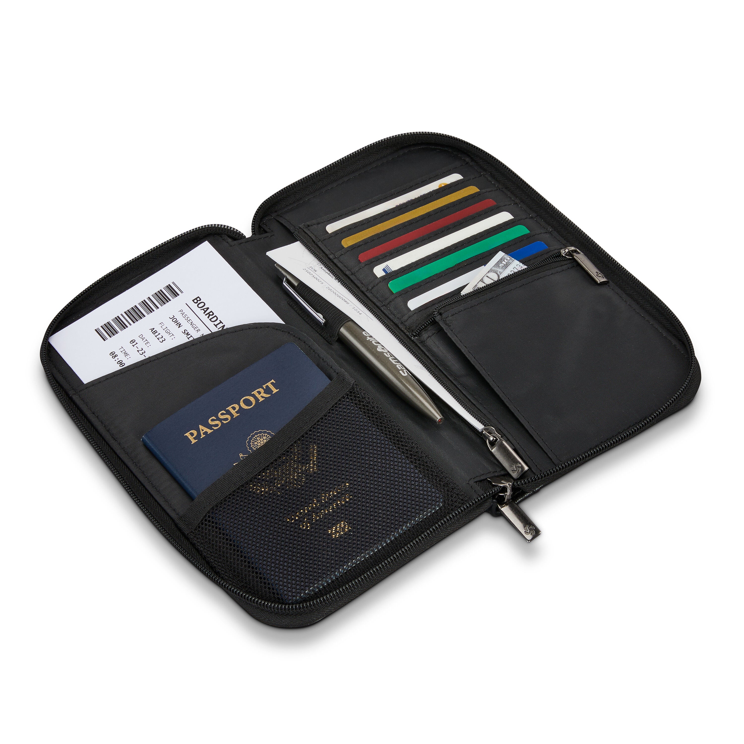 samsonite rfid credit card sleeves Amazon.com: Samsonite RFID Card Holder, Black, One Size : Clothing, Shoes &  Jewelry main image 1