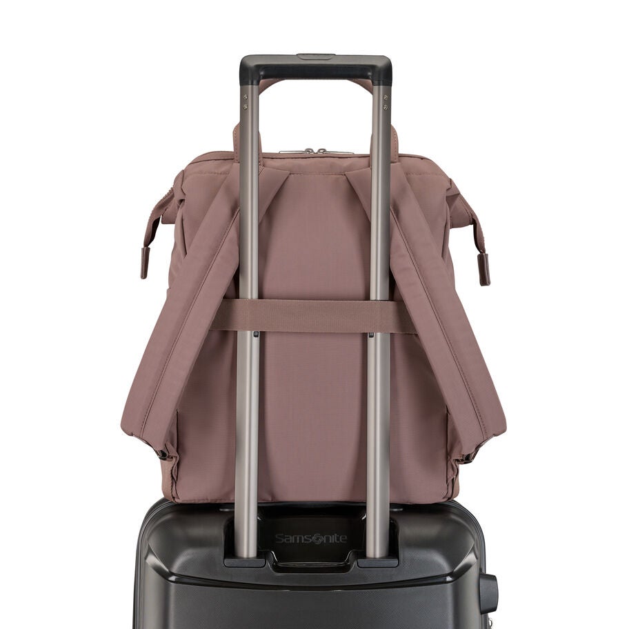 Better Than Basic Convertible Backpack in the color Chocolate Mauve. image number 7