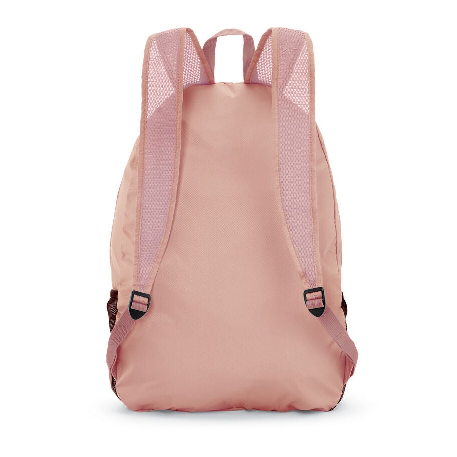 Foldaway Backpack in the color Dusty Rose. image number 4