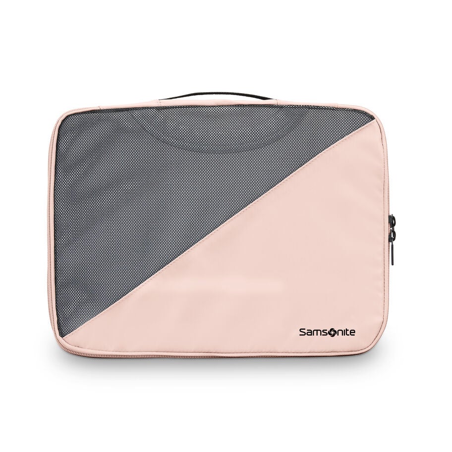 3 Piece Compression Packing Cubes in the color Dusty Rose. image number 3