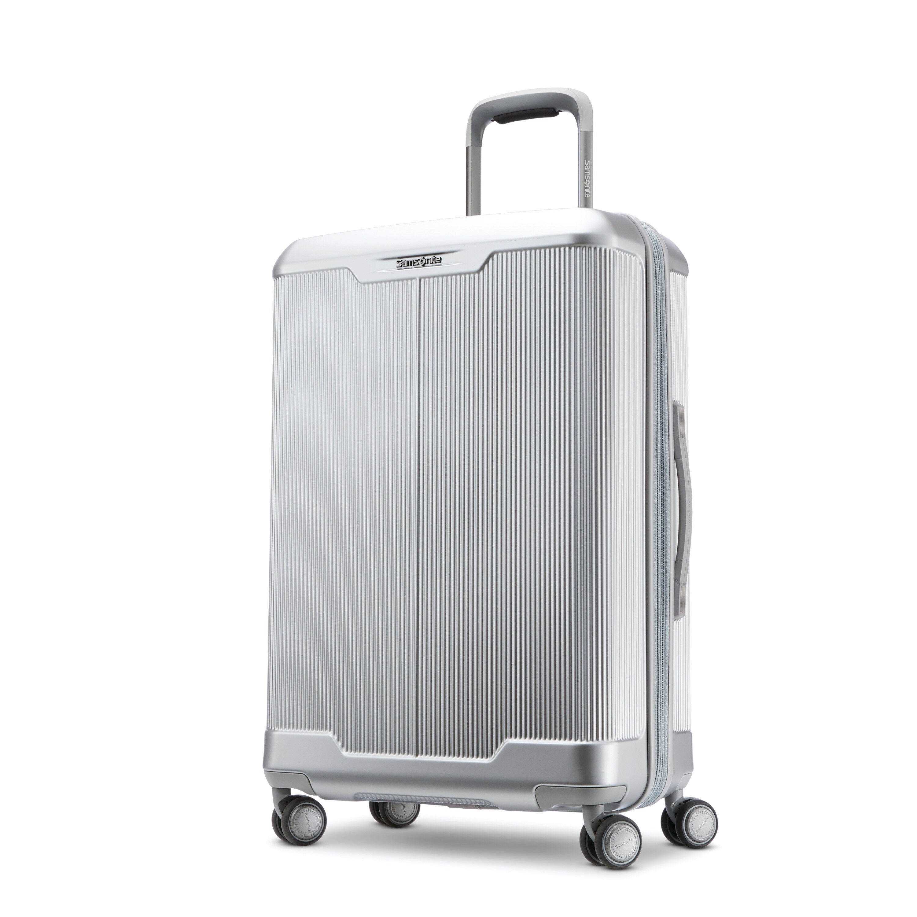 Aluminum clearance medium suitcase