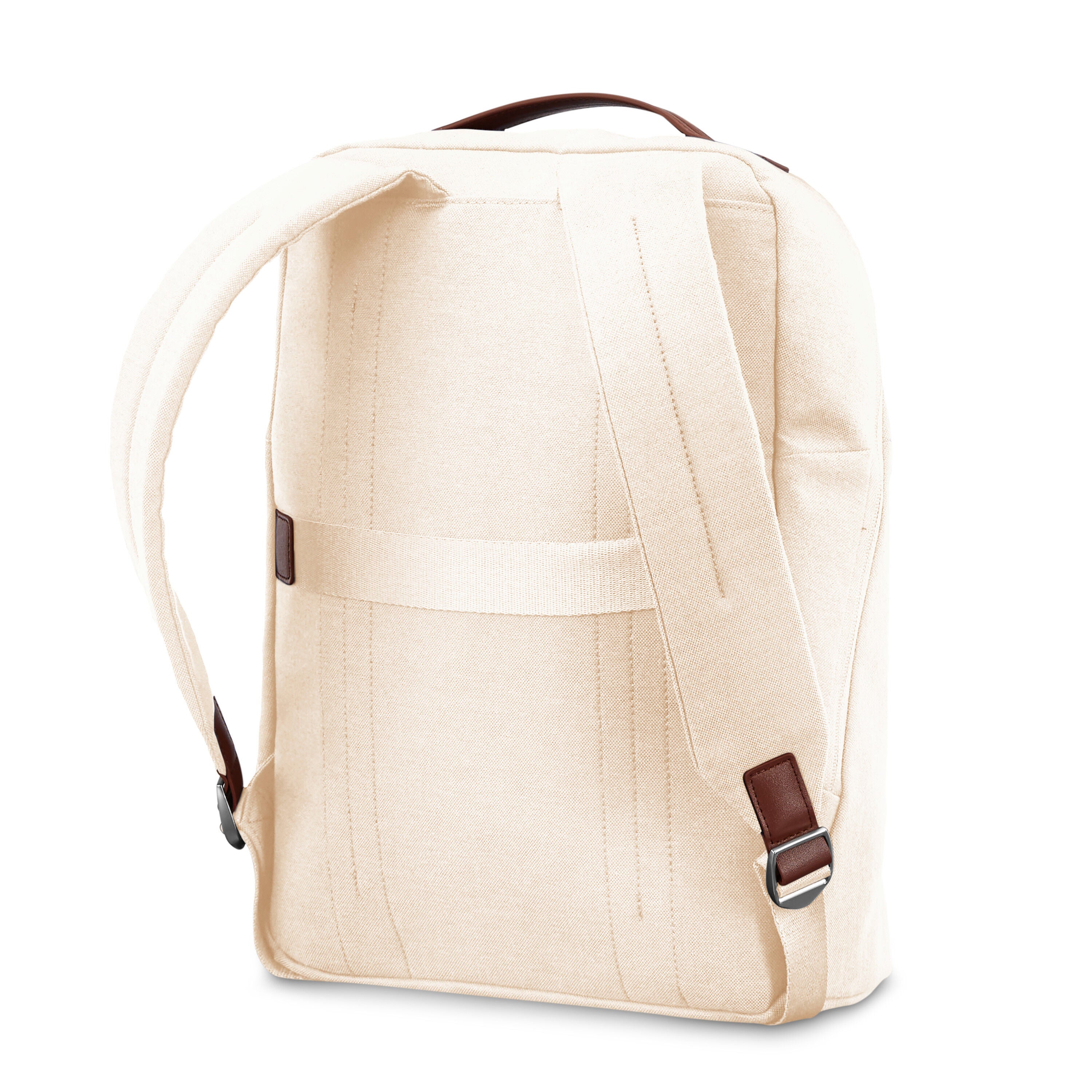 Off white canvas backpack cheap