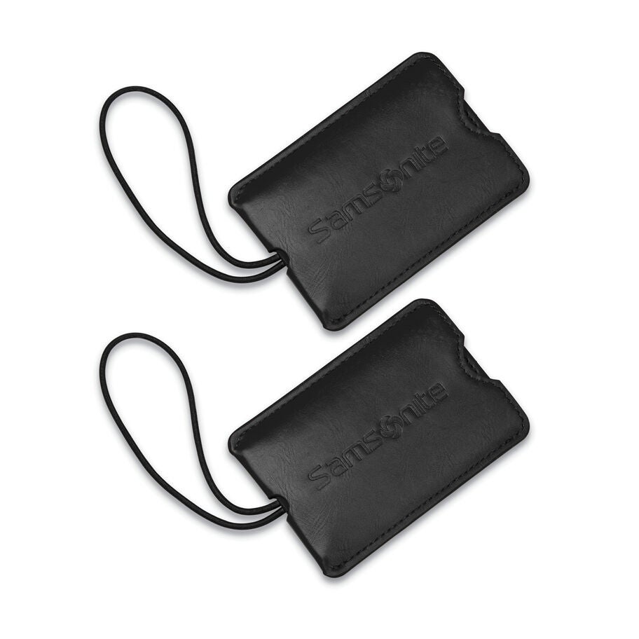 Vinyl ID Tag (Set of 2) in the color Matte Black. image number 2