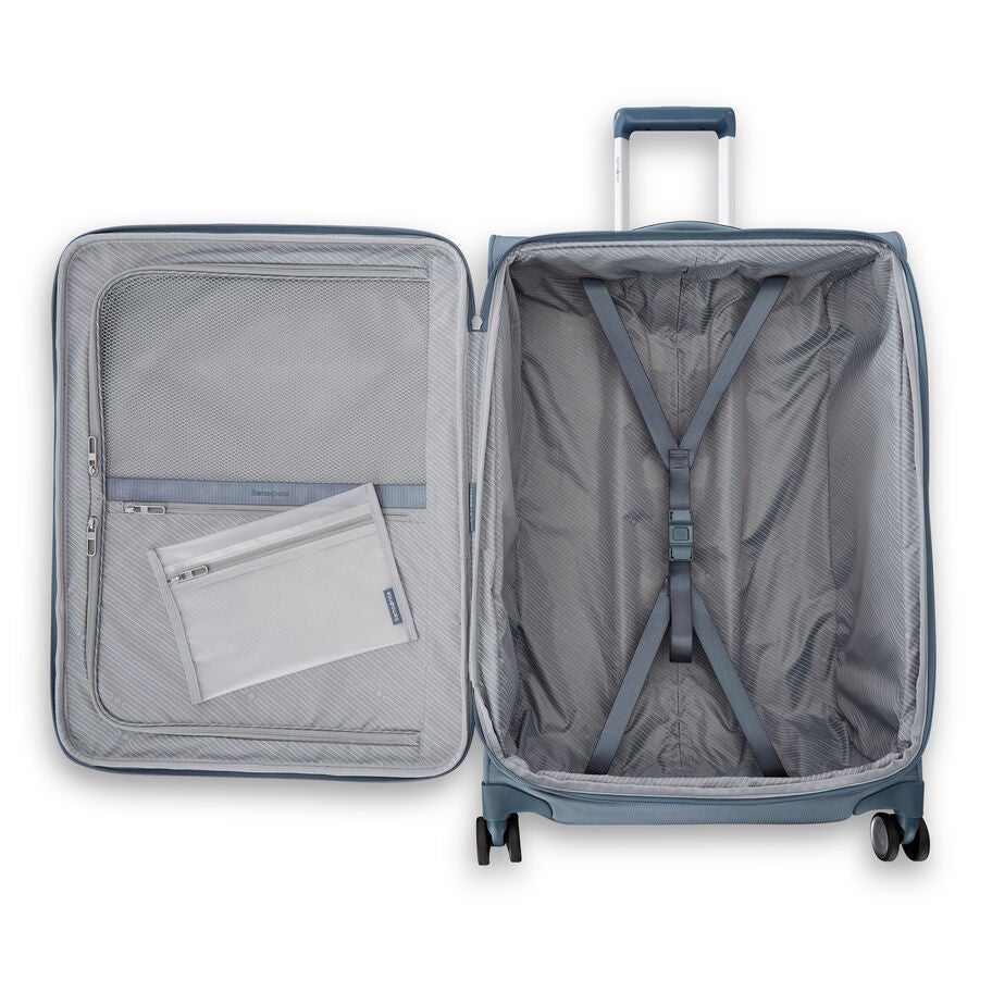 UpLIFT Softside Carry-On Spinner in the color Elemental Blue. image number 1