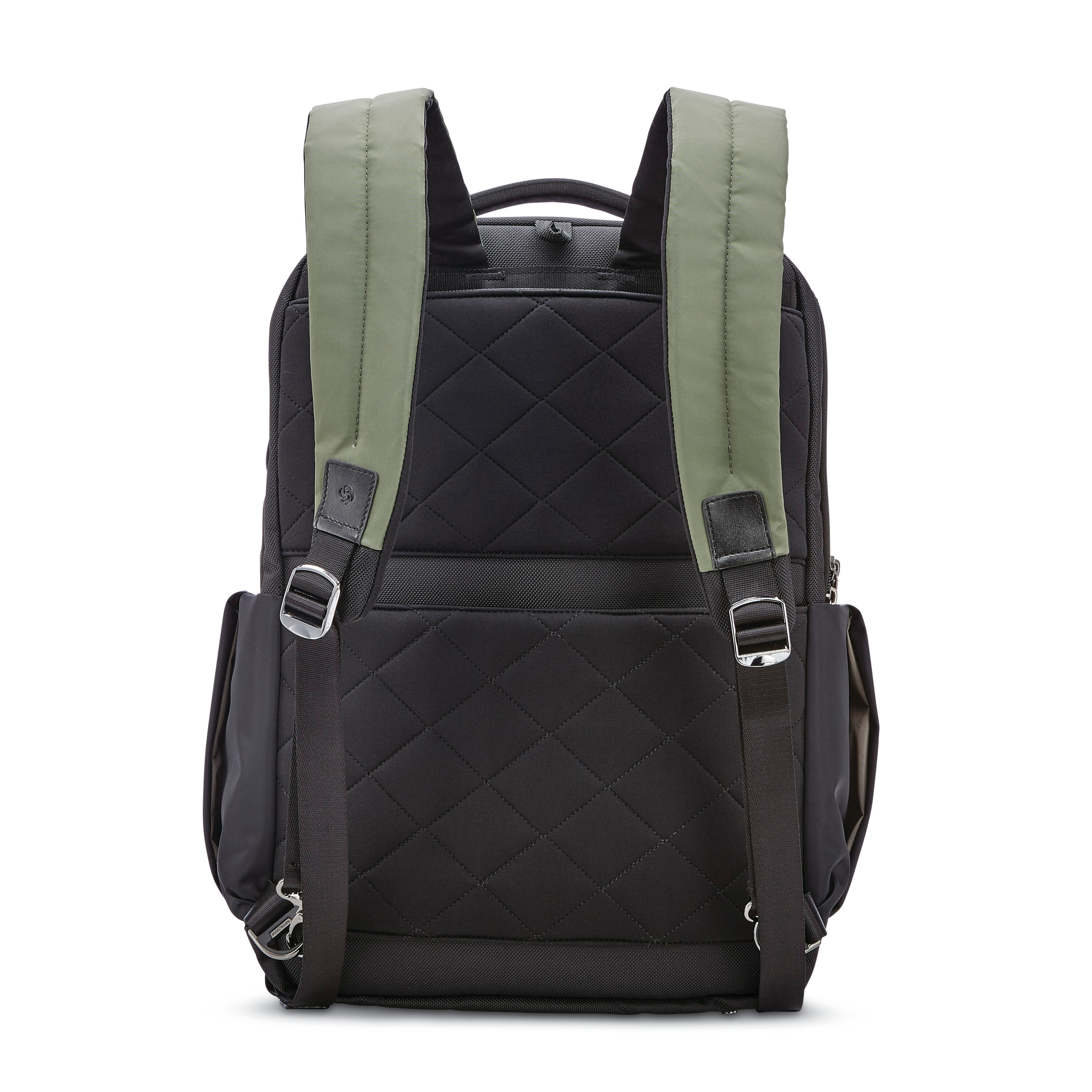 SAMSONITE Leather Backpack Black Purse | eBay