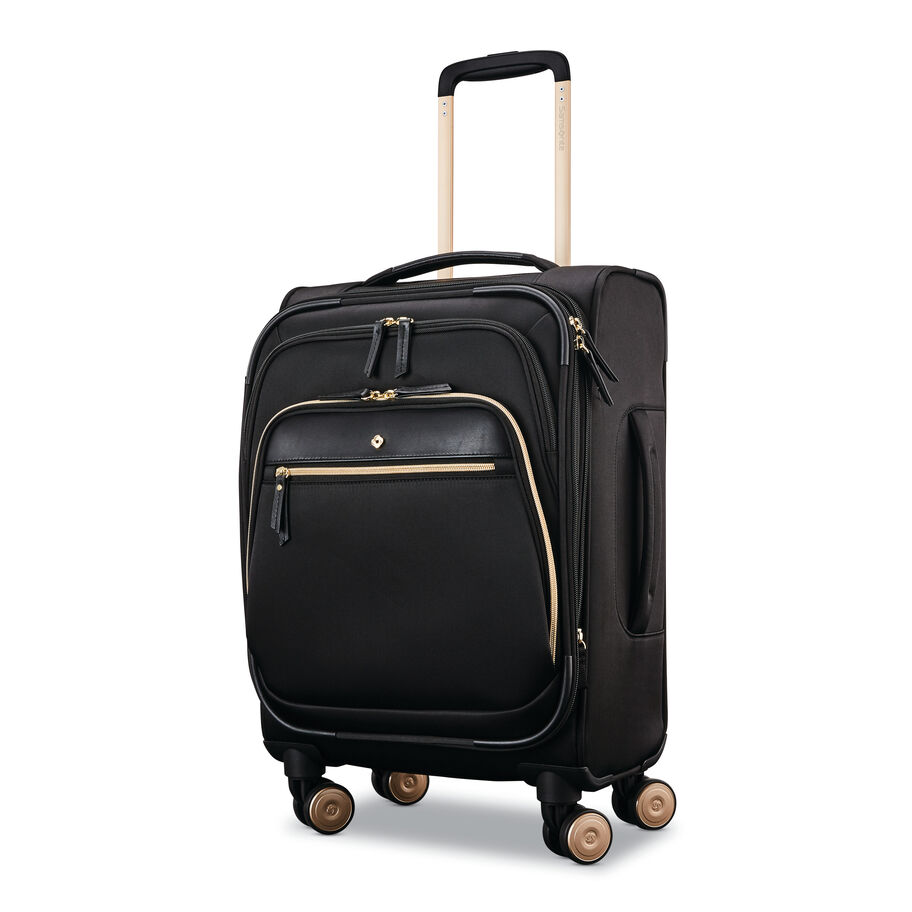 Samsonite Virtuosa Spinner Small Expandable Carry-On Luggage Navy