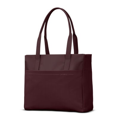 Better Than Basic Tote in the color Merlot.