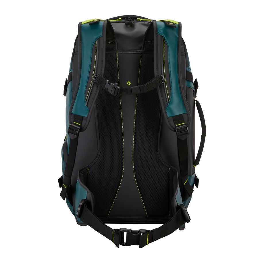 Ecodiver Travel Backpack in the color Dark Teal/Lime. image number 5