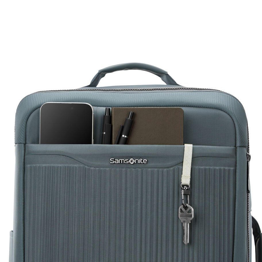 Silhouette 18 Travel Backpack in the color Slate Blue. image number 2