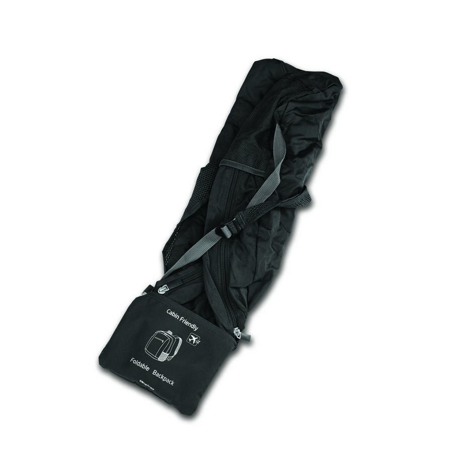 Foldaway Backpack in the color Graphite. image number 3