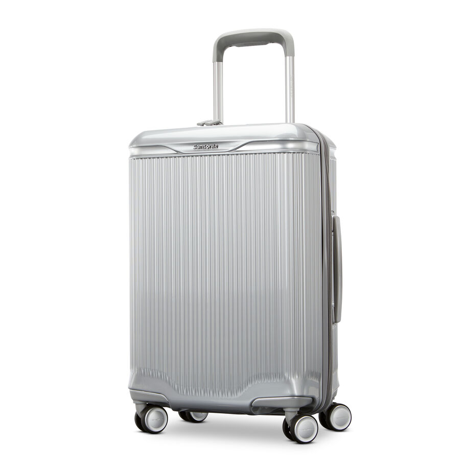 Silhouette 18 Hardside Carry-On Spinner in the color Metallic Silver. image number 0
