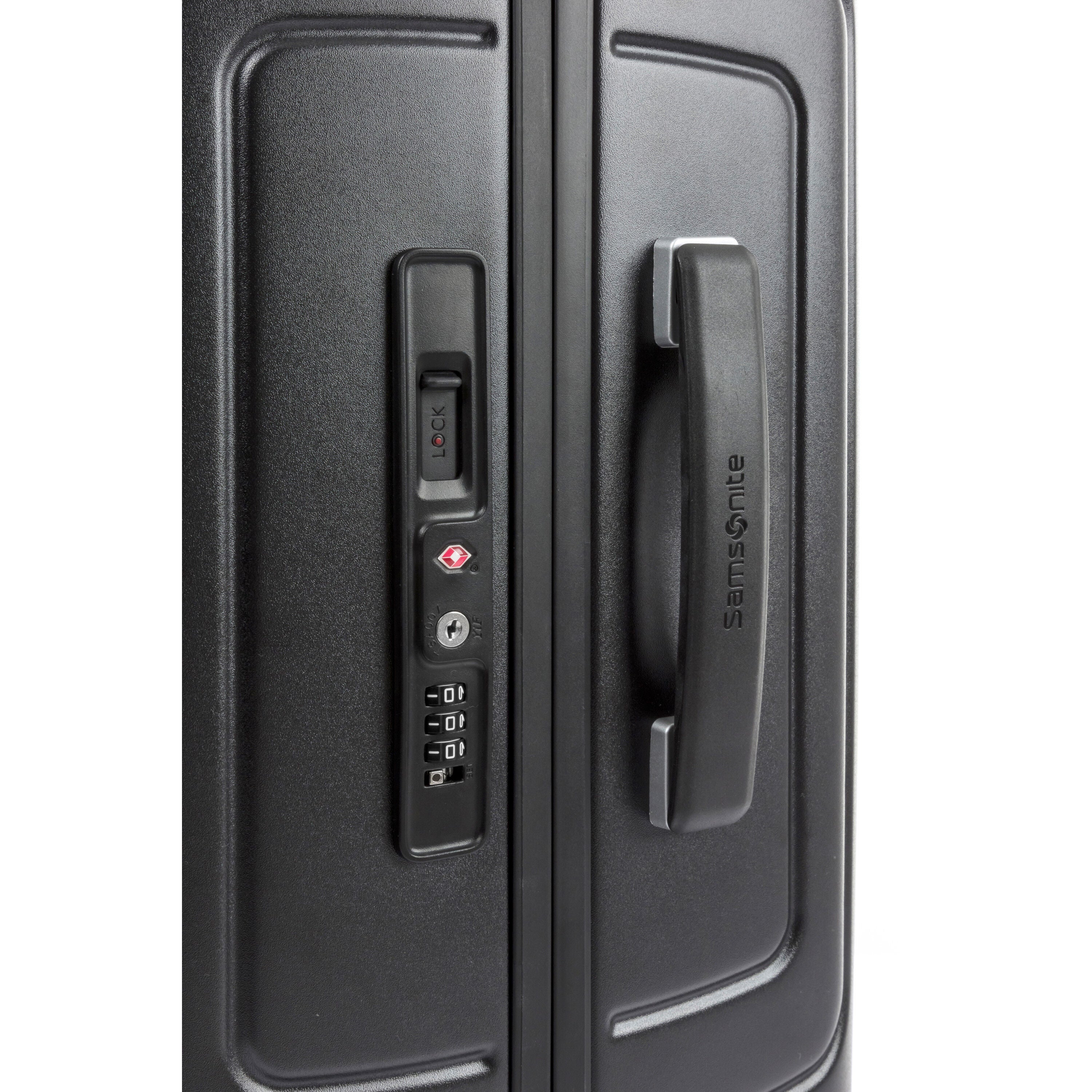 LiteFrame CarryOn Spinner Zipperless Luggage Samsonite