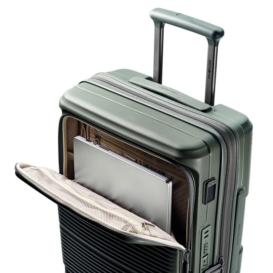 Paralux Global Carry-On Spinner in the color Olive. image number 4