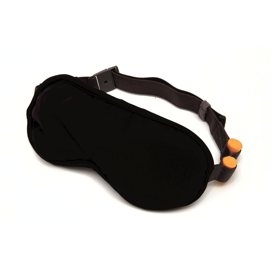 Microbead Eye Mask in the color Black. image number 0