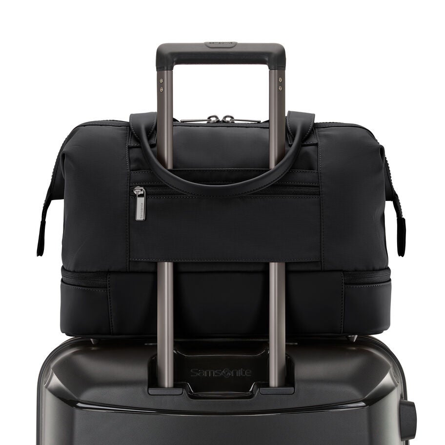 Better Than Basic Mini Weekender in the color BLACK. image number 5