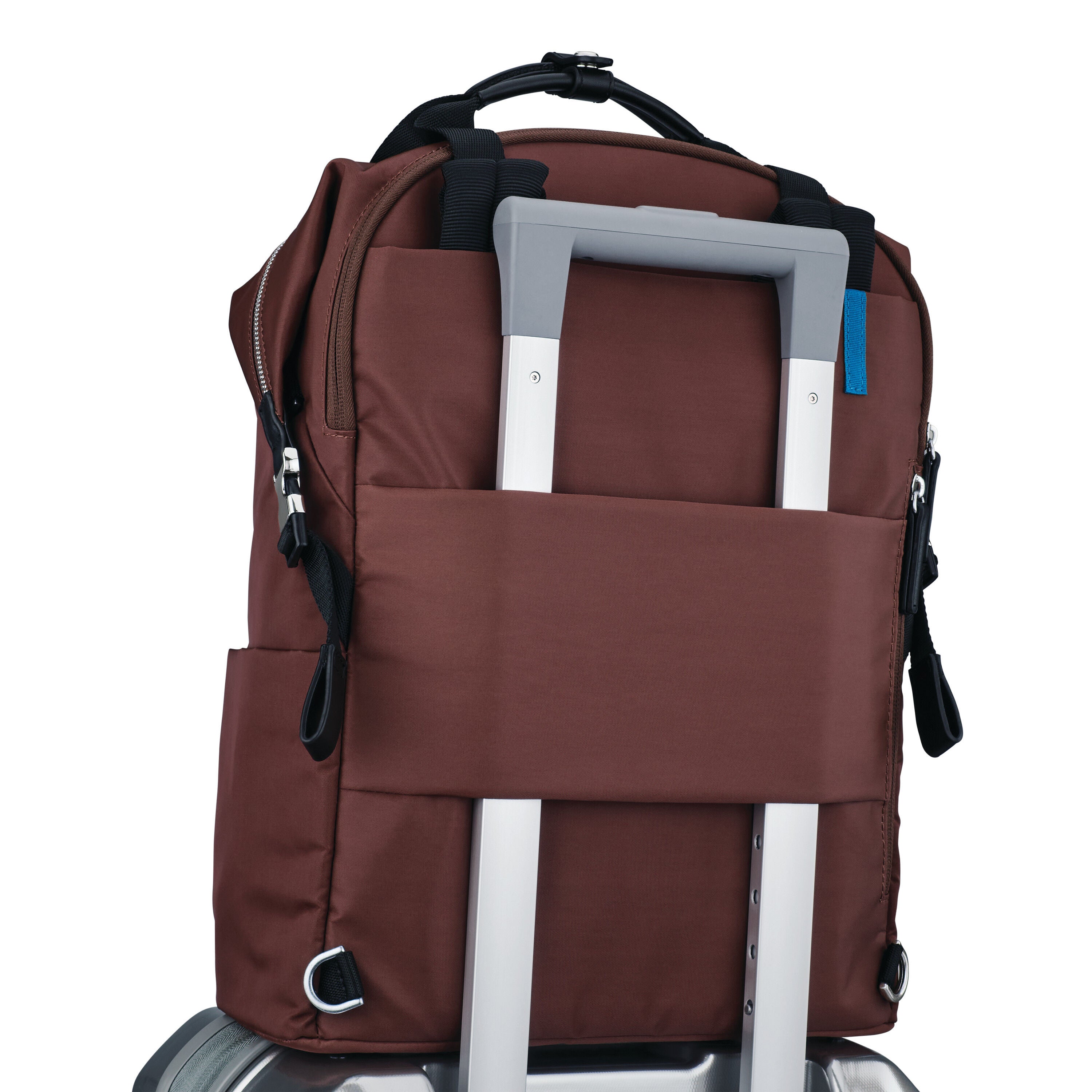 Samsonite rose gold backpack store