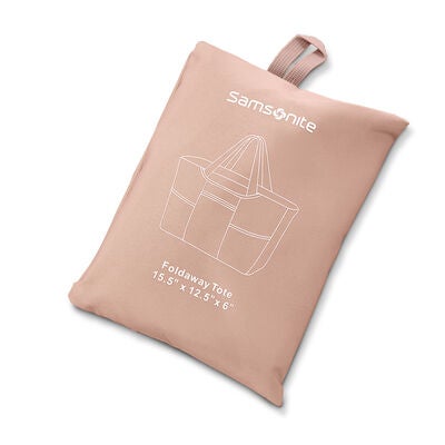 Foldaway Tote in the color Dusty Rose.