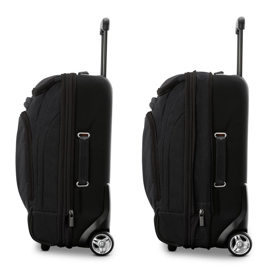 Mother Lode Large Wheeled Duffel in the color Black. image number 4