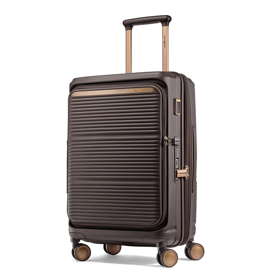 Paralux Carry-On Spinner in the color Coffee Bean. image number 0