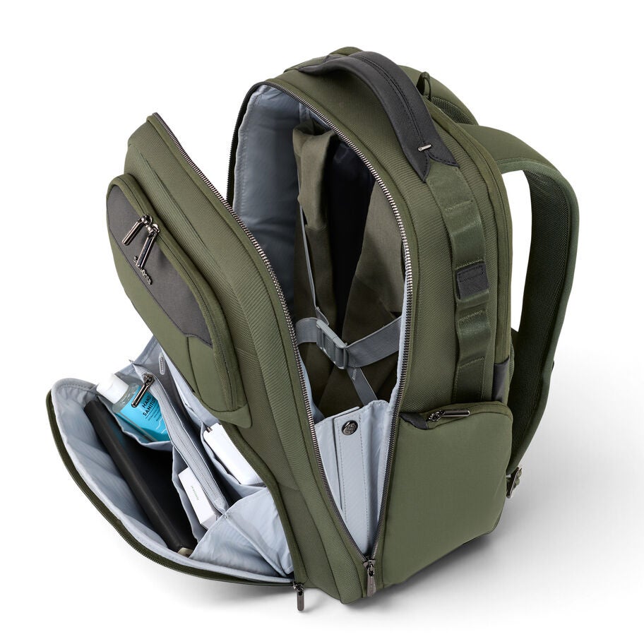 Nuroad DLX Travel Backpack in the color Olive. image number 1