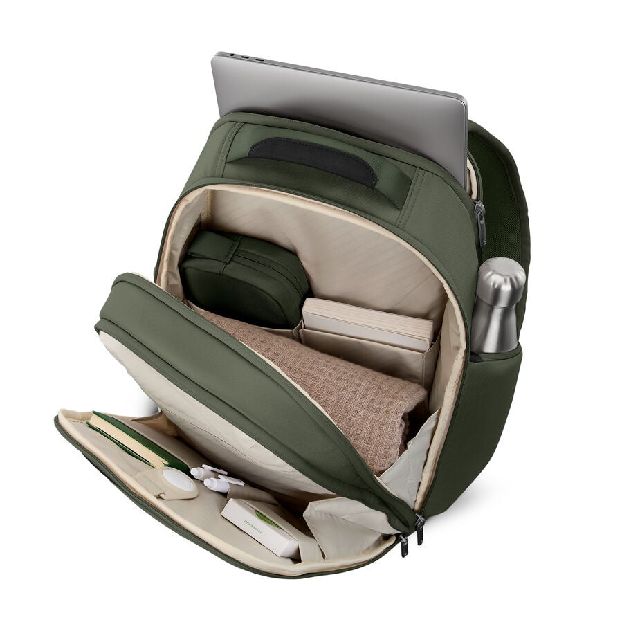 Paralux Everyday Backpack in the color Olive. image number 1