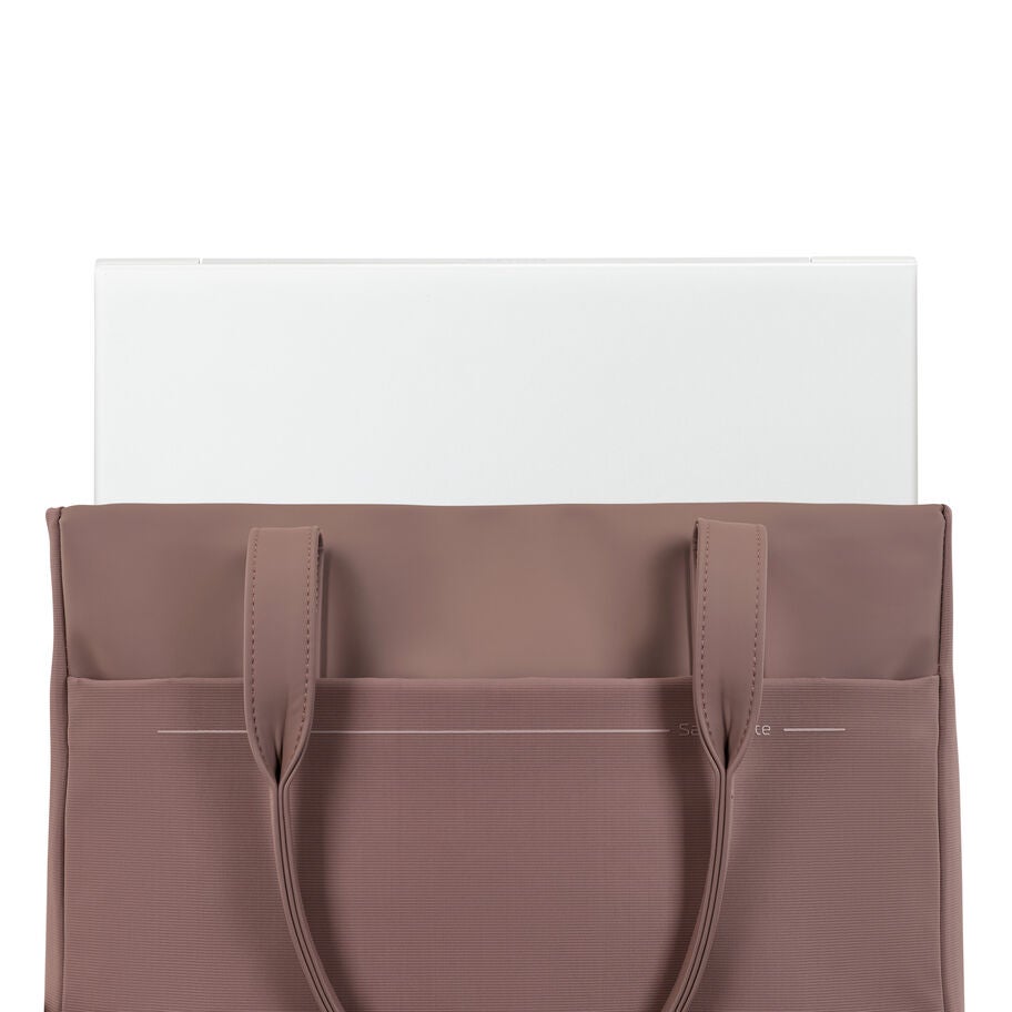 Better Than Basic Tote in the color Chocolate Mauve. image number 3