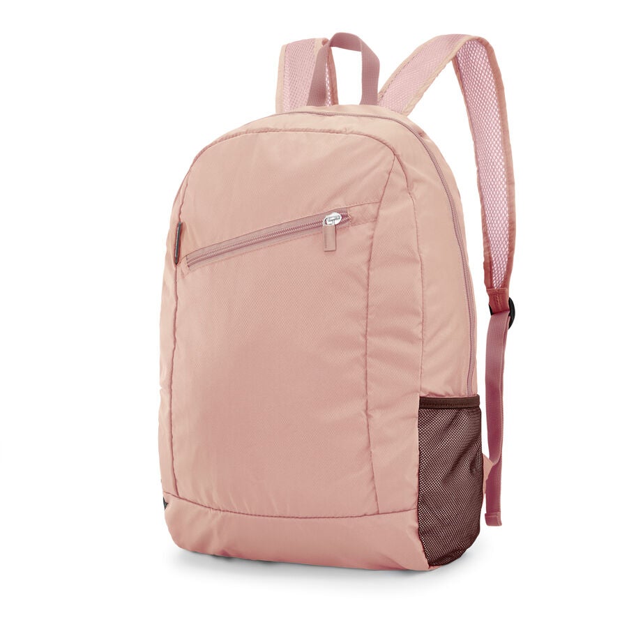 Foldaway Backpack in the color Dusty Rose. image number 0
