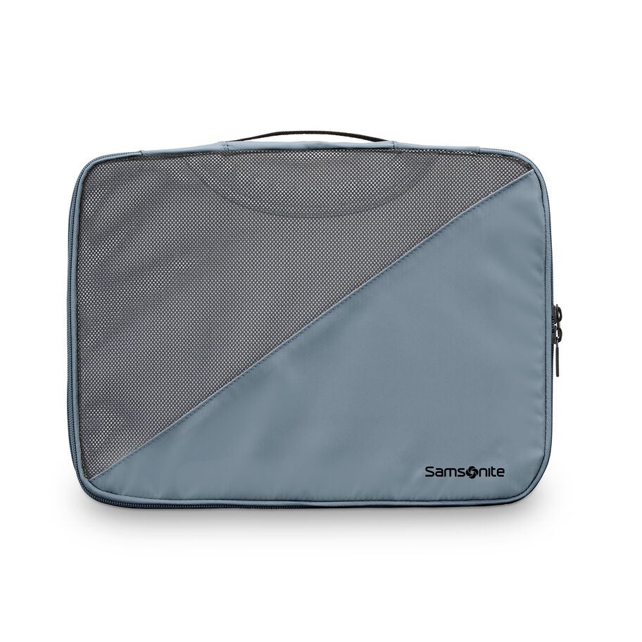 3 Piece Compression Packing Cubes in the color Slate Blue. image number 3