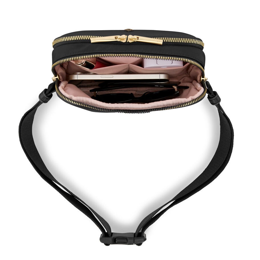 Mobile Solution 2 RFID Crossbody in the color Black. image number 1