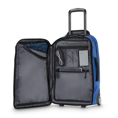 Detour Convertible Wheeled Hybrid Backpack in the color New Blue.