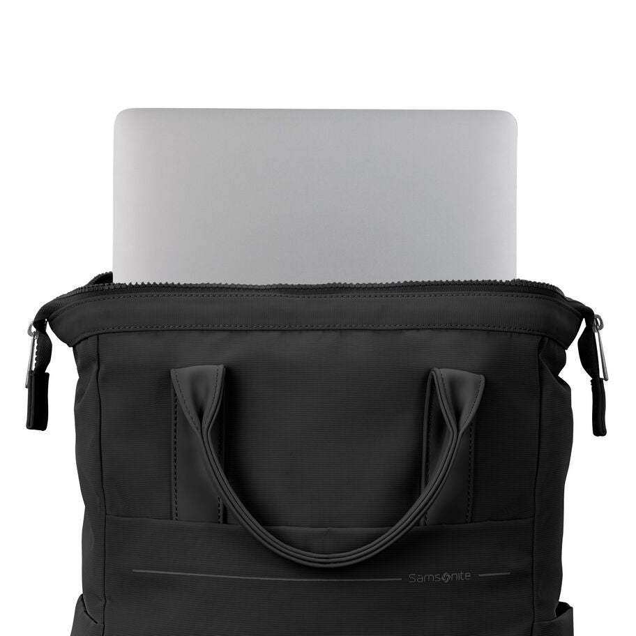 Better Than Basic Convertible Backpack in the color Black. image number 2