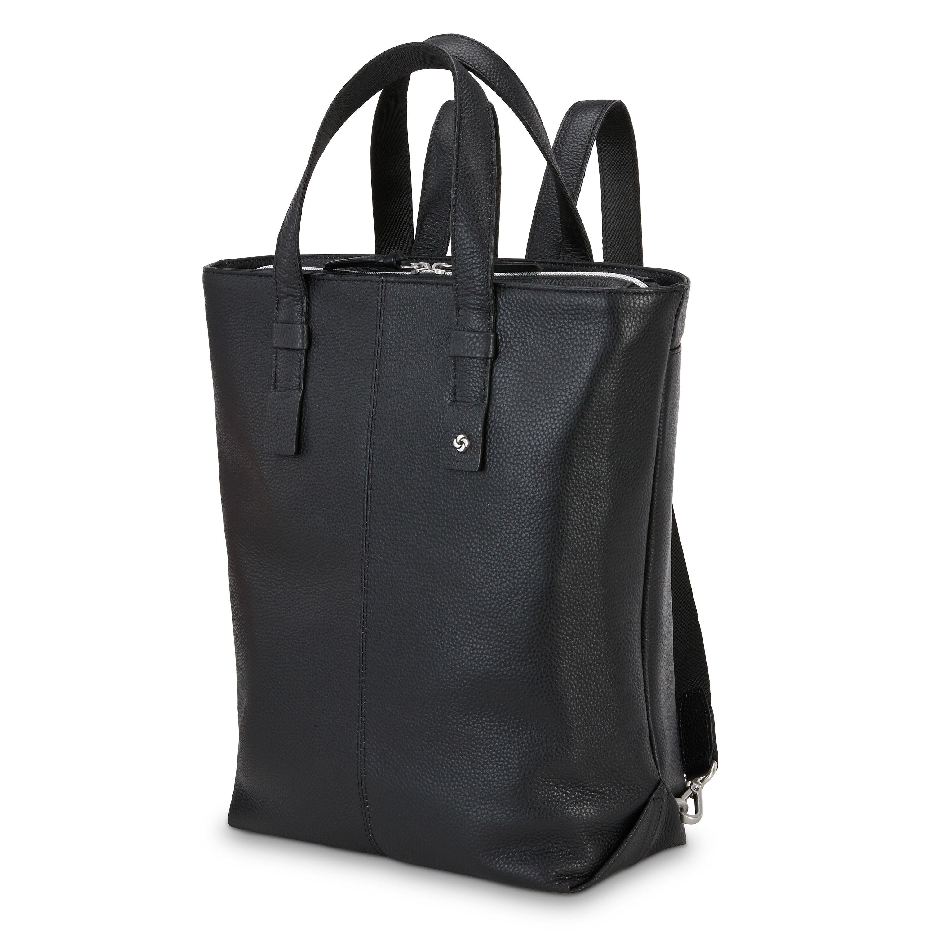 Women s Convertible Leather Backpack Leather Backpacks Samsonite