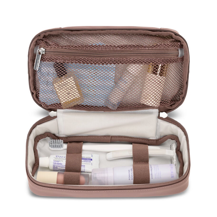 Better Than Basic Toiletry Kit in the color CHOCOLATE MAUVE. image number 2