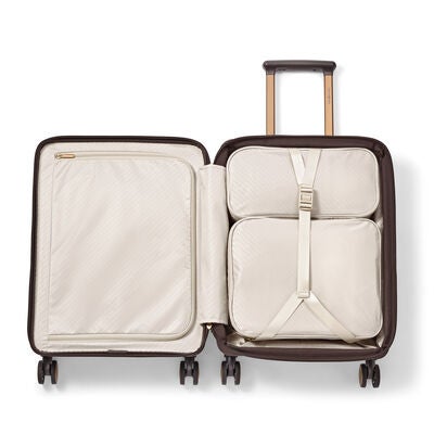 Paralux Carry-On Spinner in the color Coffee Bean.