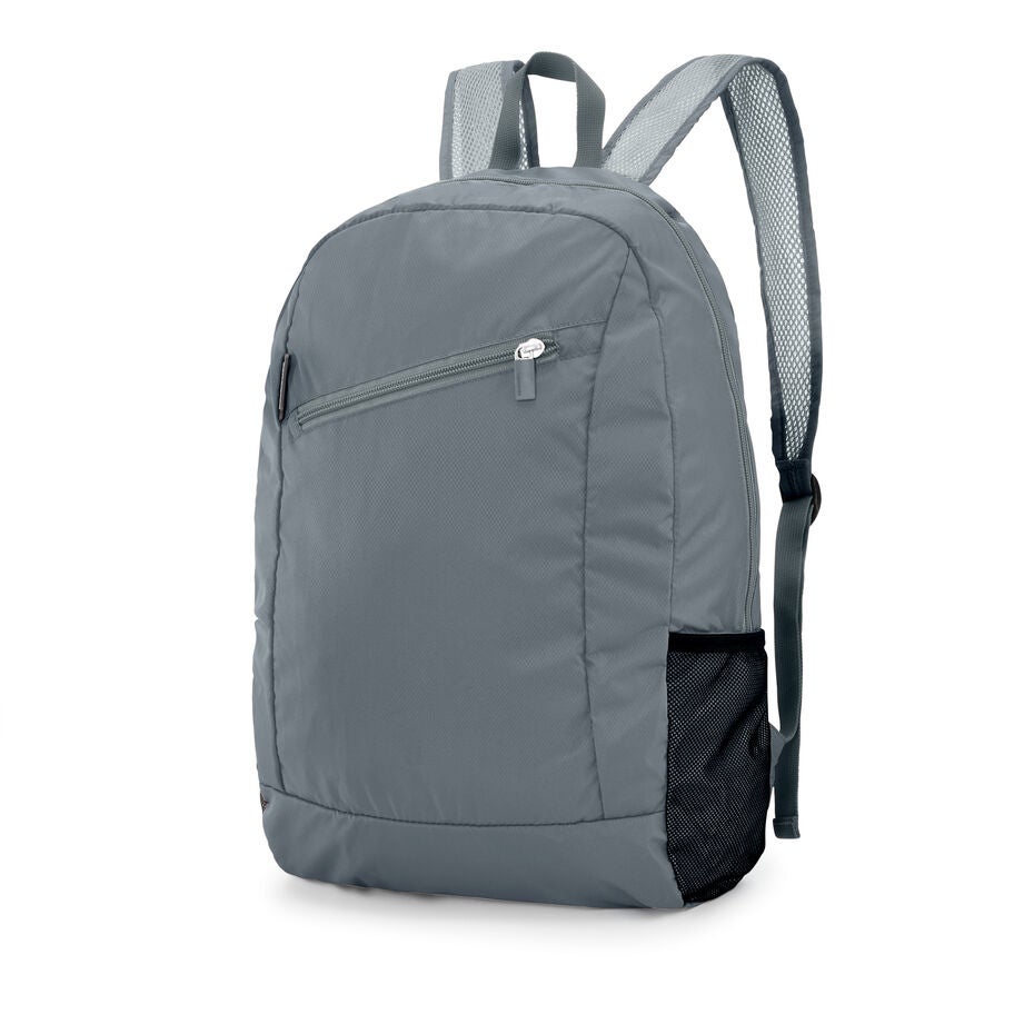 Foldaway Backpack in the color Slate Blue. image number 0