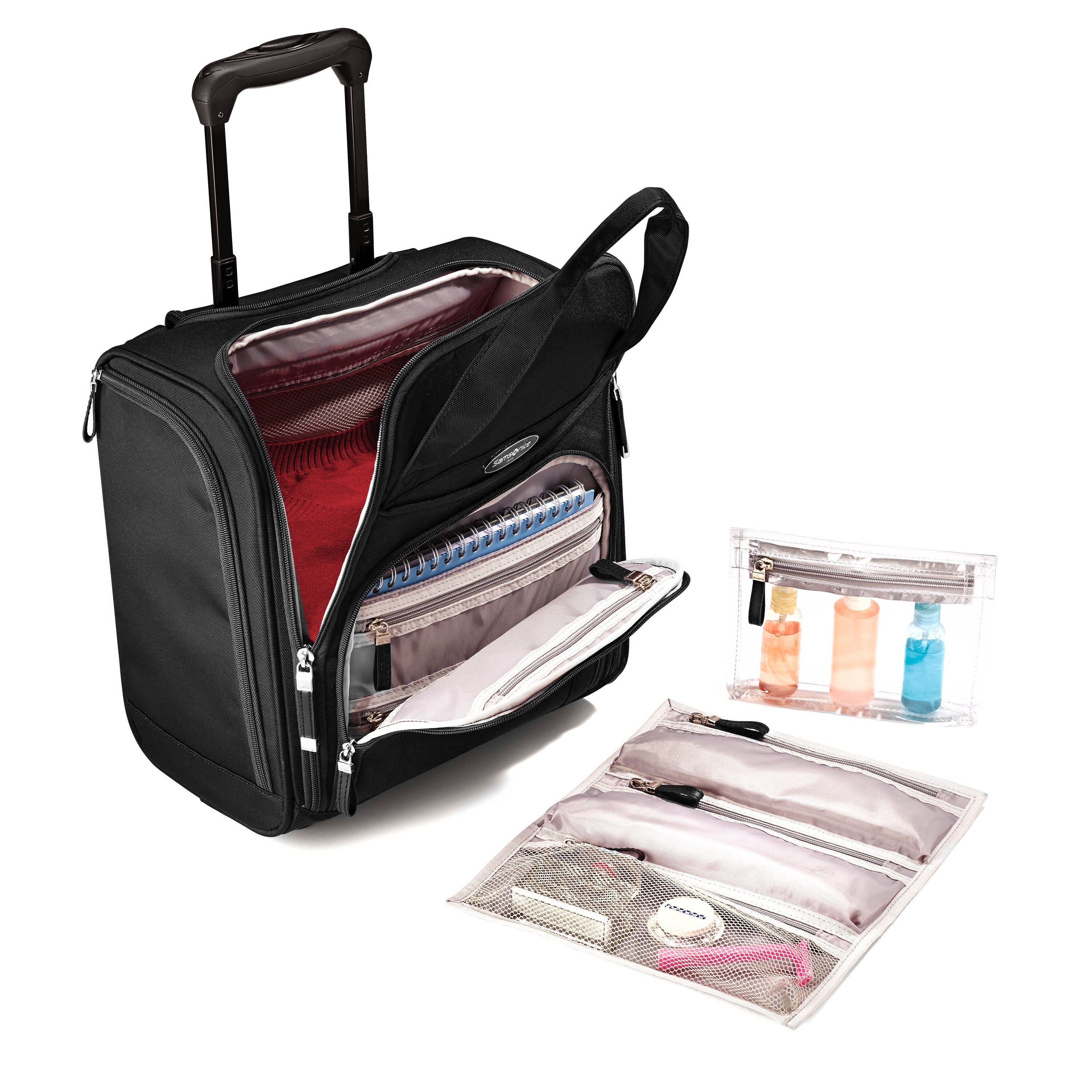Samsonite underseat clearance roller
