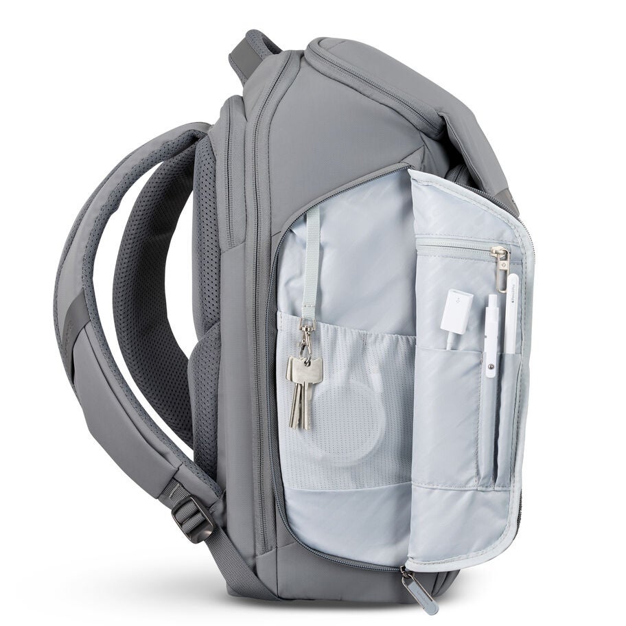 Valt Tech Backpack in the color Mineral Grey. image number 5