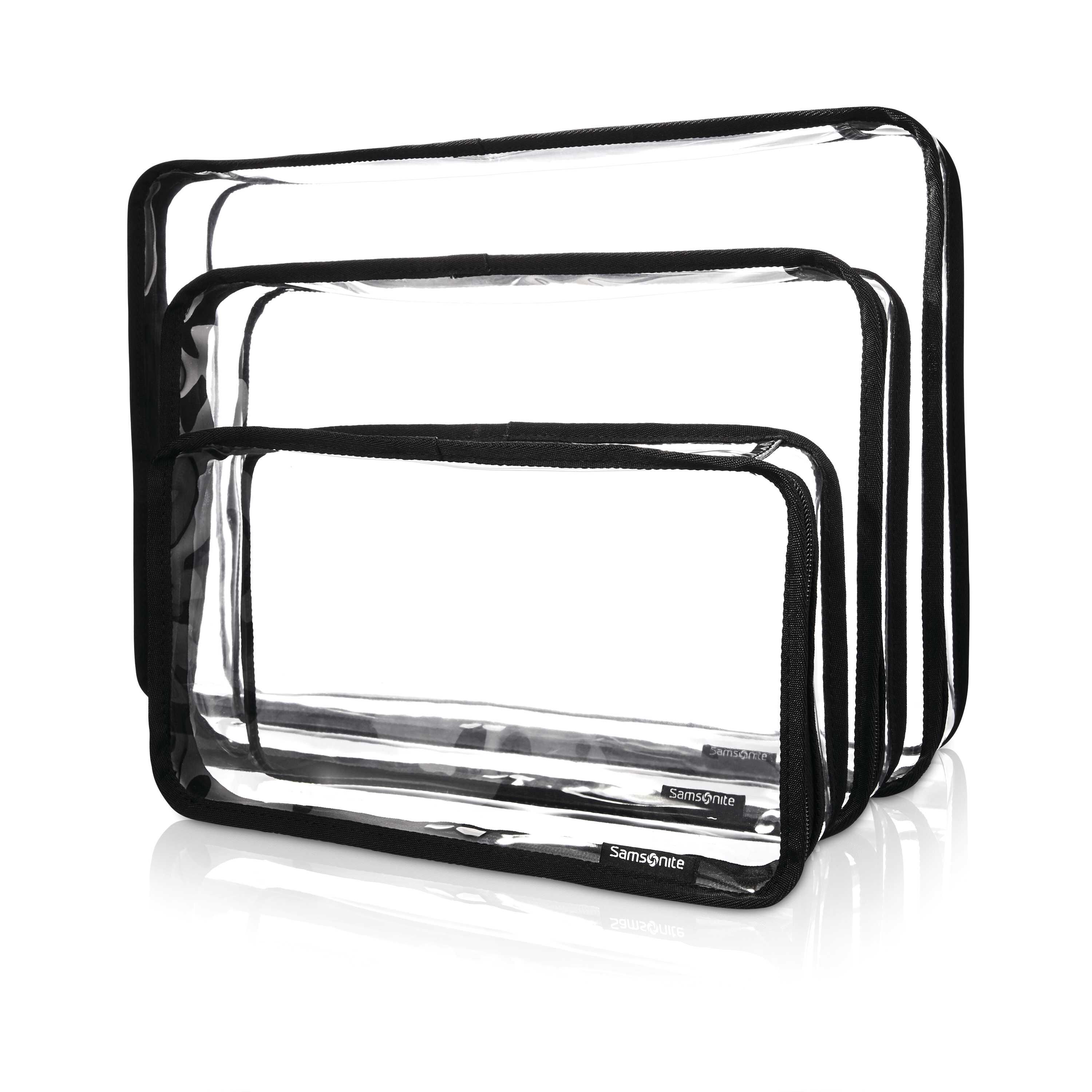 Go Clear 3PC Packing Cubes - Samsonite